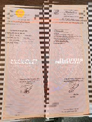 Bán đất thổ cư  . Sổ hồng riêng . Đường nhựa 6m thông . Chính chủ bán