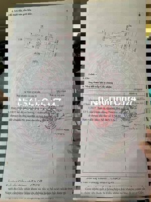 chính chủ chủ sổ sẵn Chánh Phú Hoà, mặt nhựa 5m