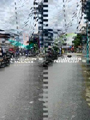 DT 123m2  NỠ HẬU -ĐƯỜNG NHỰA 6M  -NHỈNH 5T ( TL )  CHÍNH CHỦ BÁN ĐẤT