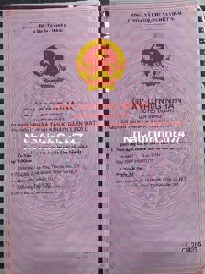 Chính chủ bán nhà Đặng Thúc Vịnh gần chợ Đông Thạnh