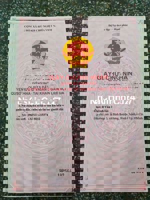 Bán đất chính chủ sang tên công chứng