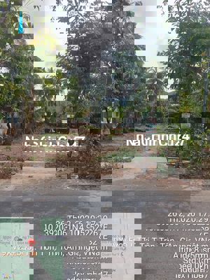 BÁN ĐẤT CHÍNH CHỦ MẶT TIỀN ĐƯỜNG NHỰA FULL TIỆN ÍCH TẠI TRI TÔN