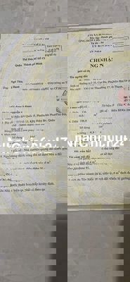 CHÍNH CHỦ CẦN BÁN