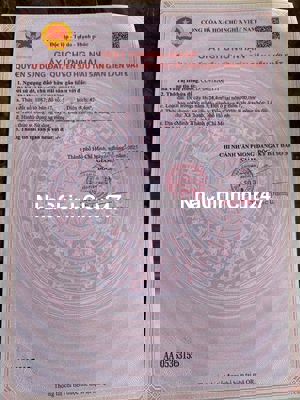 Chính chủ cần bán đất nền mặt tiền đường