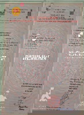 CHÍNH CHỦ CẦN BÁN GẤP LÔ ĐẤT ĐẸP - NỞ HẬU ĐẮC ĐỊA TẠI GÒ CÔNG