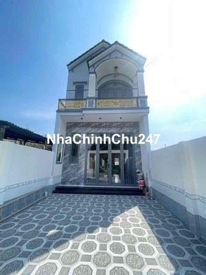 Tôi chính chủ cần bán căn nhà một lầu một trệt ngay xã mỹ hạnh nam