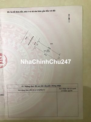 BÁN ĐẤT ẤP 6 - THỚI HÒA - MP3 DT 7X30 - 2TY350  ( CHÍNH CHỦ) -  CẢM ƠN