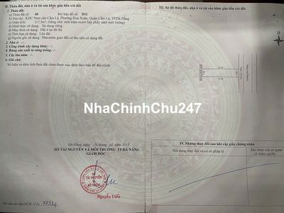 Chính chủ sang nhượng nhà Phù Đổng, Hoà Xuân, Đà Nẵng