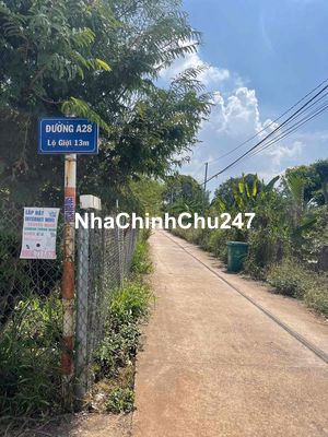 Bán lô đất chính chủ sổ riêng thổ cư cạnh nhà dân đang ở đông đúc