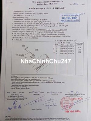 chính chủ cần bán lô đất ngộp đường nhựa kinh doanh giá chỉ 350tr/1 lô