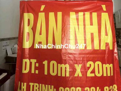 KẸT TIỀN BÁN GẤP NHÀ 10x20 (CHÍNH CHỦ)