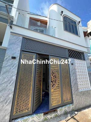 CHỦ GỞI BÁN NHÀ 1 TRỆT 1 LẦU Hoàn Công NGAY CÔNG AN P.Tân Vạn,6x10=60m