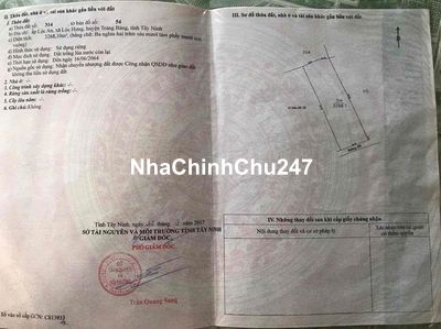 Cần bán đất nông nghiệp, chính chủ tại Trảng Bàng, Tây Ninh