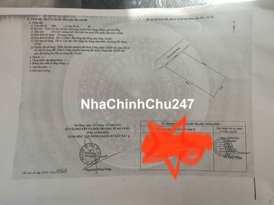 Chính chủ Cần bán lô đất ở hoà khương thông Nam kỳ khởi Nghĩa