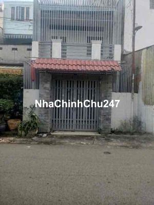 BÁN NHÀ CHÍNH CHỦ MẶT TIỀN  LÝ THÁNH TÔNG QUẬN TÂN PHÚ  GIÁ 6tỷ390