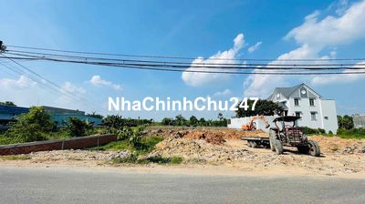 CHÍNH CHỦ BÁN GẤP LÔ ĐẤT MẶT TIỀN SỐ 9- TÂN THÔNG HỘI-CỦ CHi