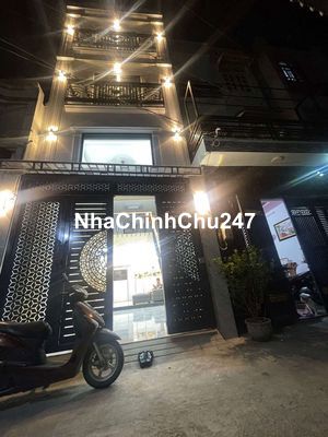 Nhà bán chính chủ  trệt, lững, 2 lầu, sản ô tô.