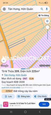 Đất làm vườn có thổ cư chính chủ.