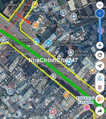 Chính chủ bán nhà đất Hai Bà Trưng Quận 1, Cầu Kiệu