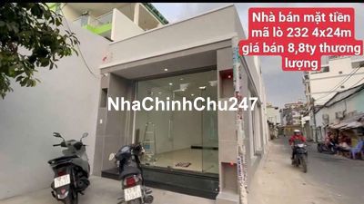 Chính chủ cần bán nhà Mặt tiền Mã Lò (4x24 1 lầu), mới 100% vô ở ngay