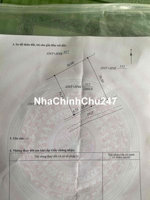 đất chính chủ