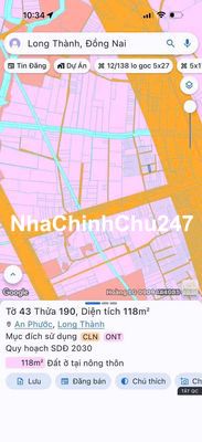 Chính chủ cần bán gấp lô đất gần Sân bay Long Thành giá rẻ