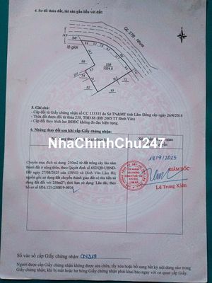 CHÍNH CHỦ CẦN BÁN NHANH LÔ ĐẤT TIỀM NĂNG xã Đinh Văn Lâm Hà ,Lâm Đồng