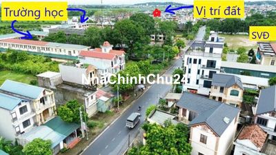 🔥 Đất 46.8m² sổ đỏ chính chủ – ô tô đỗ cửa – gần quốc lộ, gần UB