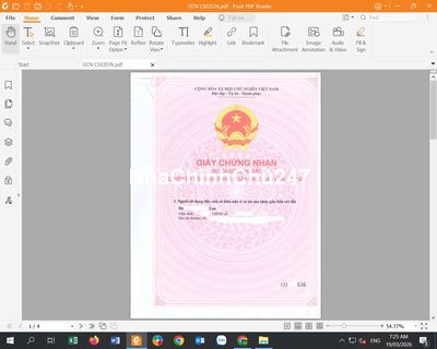 Bán đất thổ cư chính chủ sau chợ Chánh Mỹ