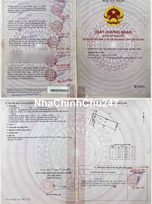 chính chủ cần bán gấp lô đất mặt tiền đường nhựa 16m