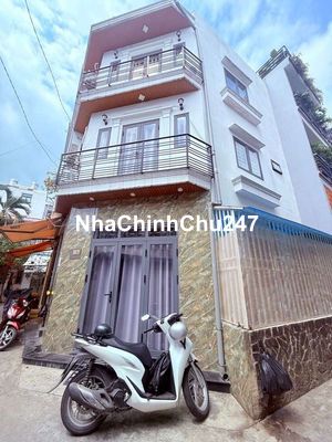 CHÍNH CHỦ ĐỔI NHÀ LỚN -HẺM XH THÔNG HOÀNG HOA THÁM -3 TẦNG - 5TỶ 349TR