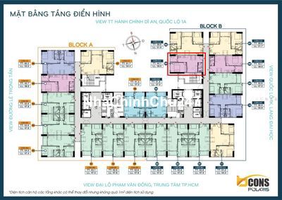 [CHÍNH CHỦ] BÁN CĂN HỘ TẦNG CAO NHẤT (PENTHOUSE MINI) - BCONS POLARIS