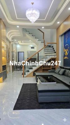 CHỦ NGỘP GIẢM GẤP 300TR - NHÀ 4 TẦNG 5PN 60M2 - NGAY CHỢ TĂNG NHƠN PHÚ