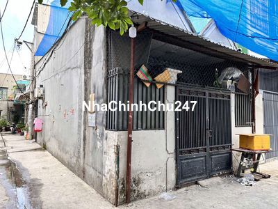 CHÍNH CHỦ BÁN NHÀ CĂN GÓC 2 MẶT HẺM, DIỆN TÍCH ĐẸP