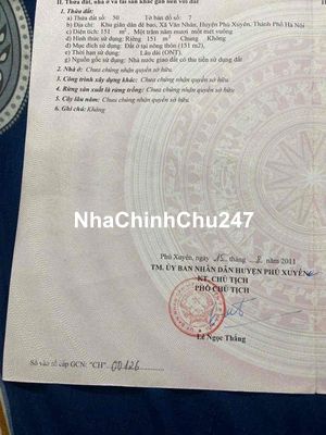 Chính chủ Cần Bán