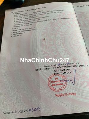 chính chủ bán đất ấp mới 1, mỹ hạnh năm, Đức Hòa Long An