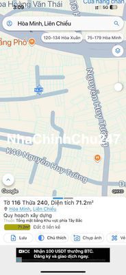 chính chủ cần bán đất kiệt 01/29 hoàng văn thái
