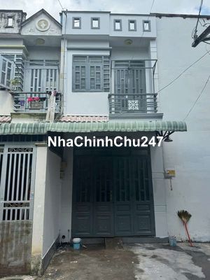 chính chủ bán nhà 1 trệt 1 lầu 2pn, nhà nở hậu 4m, dài 9m. hẻm ôtô 7m