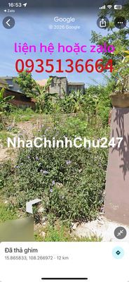 Chính chủ cần bán đất cách trung tâm thành phố đà nẵng 14km