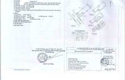 Chính chủ gửi bán nhà Bình Lợi 7 x 24, 1 T 3 lầu,Sổ hồng HC ***