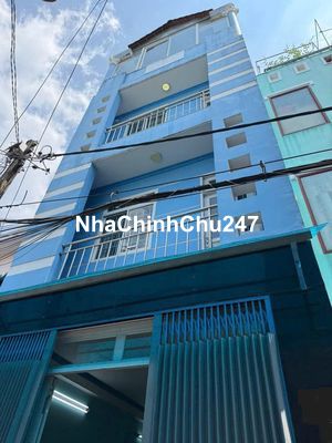 Nhà 4 tầng hẻm thông, đối diện Giang Ghẹ Trường Chinh.