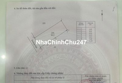 Đất thổ cư chính chủ cách làng đại học Đà Nẵng 400m