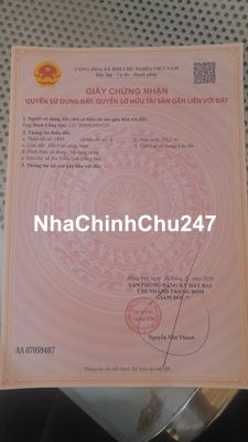 CHÍNH CHỦ CẦN BÁN ĐẤT GẦN KCN GIANG ĐIỀN