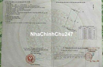 🔥 SIÊU PHẨM CỦ CHI - MẶT TIỀN NHỰA 12M - NGANG 20M CỰC ĐẸP 🔥 Chính chủ