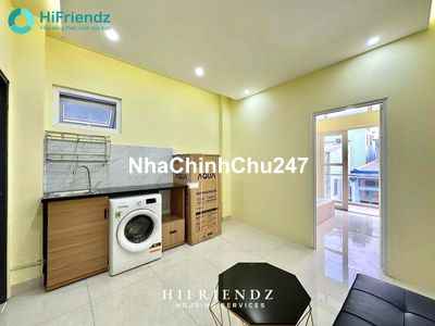 CHDV 1PN Tách Bếp,Giặt Riêng,Free Xe,Mới 100%,Gần Parc Mall,Cầu Chữ Y