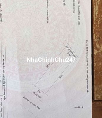 Chính chủ bán đất đường bàu mạc 18