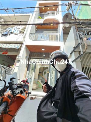 Nhà Quận 6 Mai Xuân Thưởng DT: 3.1mX13.5m.3 Tầng.Chủ gửi 5.59tỷ còn TL