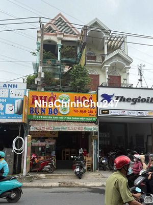 Chủ cần bán căn nhà mặt tiền đường  Nguyễn anh thủ  quận 12 TPHCM