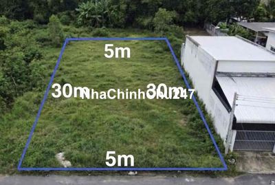 CHỦ RA NƯỚC NGOÀI ĐỊNH CƯ BÁN ĐẤT MẶT TIỀN NGUYỄN THỊ LẮNG 150m2