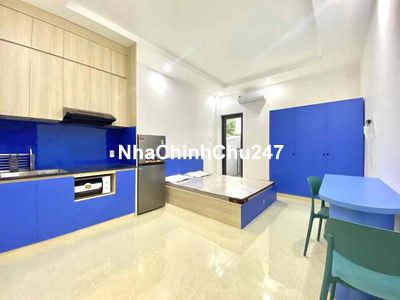 STUDIO BAN CÔNG CHU VĂN AN – FULL NỘI THẤT MỚI 100% – HẦM XE + THANG M